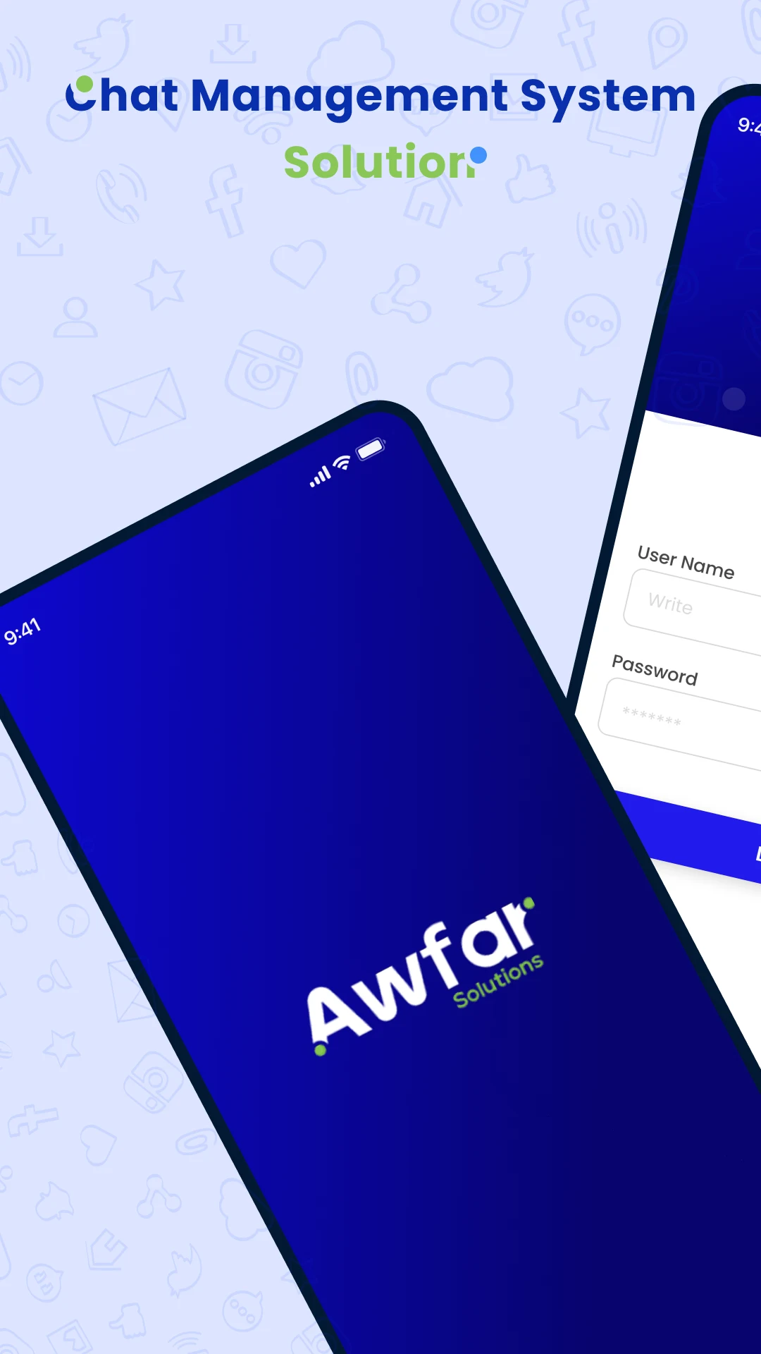 Awfar Chat screenshot
